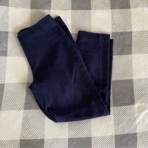 Crosby navy ankle pants